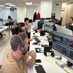 Oficinas Madrid de la empresa. SoloCruceros.cl