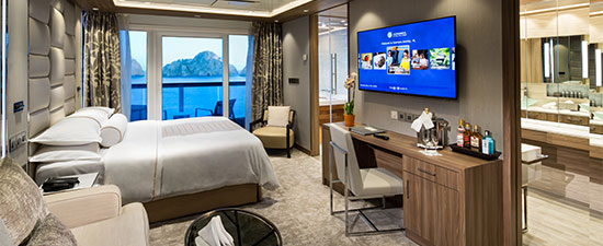 Camarote Club Spa Suite. SoloCruceros.cl Camarote Club Spa Suite. SoloCruceros.cl