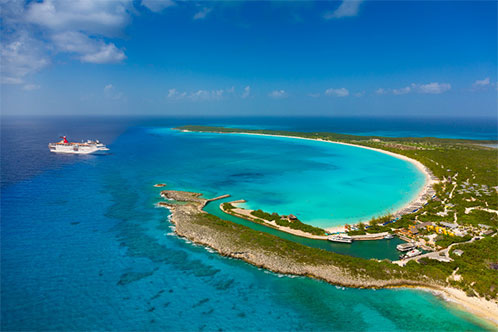 Half Moon Cay, isla privada de Carnival. SoloCruceros.cl