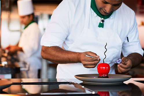 Gastronomía de Celebrity. SoloCruceros.cl