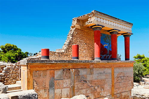Destinos Celestyal Cruises, Palacio de Knossos en Heraklion. SoloCruceros.cl