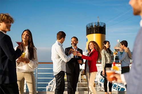 Paquete bebidas Costa Cruceros. SoloCruceros.cl