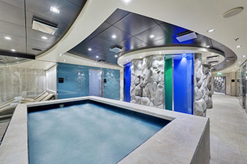 Masaje en el Aurea Spa de MSC Cruceros. SoloCruceros.cl