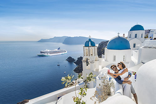 Descubre Santorini con NCL. SoloCruceros.cl