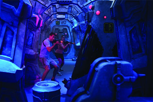 Instalaciones NCL, Laser Tag. SoloCruceros.cl