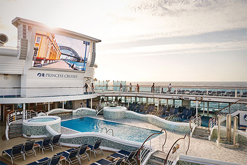 Espectacular planetario, Princess. SoloCruceros.cl