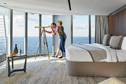 Observación de la fauna desde el camarote. SoloCruceros.cl