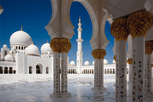 Mezquita Sheikh Zayed - Mezquita blanca, Abu Dhabi. SoloCruceros.cl
