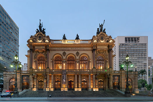 Teatro municipal de São Paulo, Brasil. SoloCruceros.cl