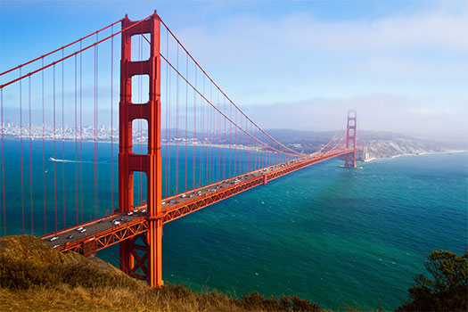 Puente Golden Gate, San Francisco. SoloCruceros.cl