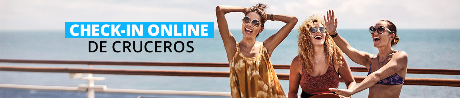 Check-in Online de cruceros. SoloCruceros.cl