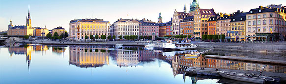 Admira la bella ciudad de Estocolmo. SoloCruceros.cl