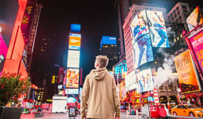 Times Square, la gran manzana, Nueva York. SoloCruceros.cl